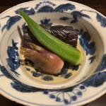 御料理ふじ居 - 田舎茄子