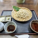 夕づる - 天ぷら付きもりそば