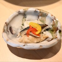 銀座 鮨 魯久 - 焼き鯖の南蛮漬け