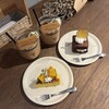 カフェ ミレニアム - ・ 自家製蜂蜜レモンティー
・贅沢かぼちゃの秋色バスクチーズケーキ
・季節のブラウニーサンド