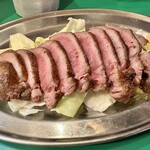 博多の屋台横丁 喜水丸 - 牛タンステーキ