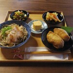 穂のcafe - おろしそばランチ