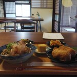 穂のcafe - おろしそばランチ