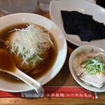 らーめん芝浜 - 談志　高級海苔（別皿ver.）