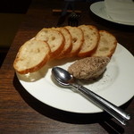 砂肝とフォアグラのリエット