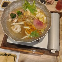 黄金出汁しゃぶと江戸前寿司 肉のあさつ 梅田お初天神店 - 