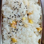 青いりんご - 栗ご飯大盛り♪