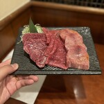 赤坂 みすじ - 上ハラミ、並じゃないロース、上タン