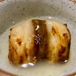 食堂こなん - 羹 鰆と茄子の幽庵焼き 生姜餡