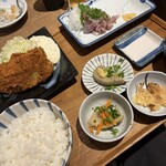 小田原みなと食堂 - あじ三昧定食