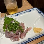 小田原みなと食堂 - 地魚フライと刺身定食
