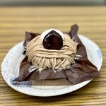 銀座コージーコーナー - 料理写真:渋栗のモンブラン（税込み６３７円）