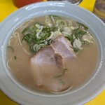 味心 - 塩とんこつラーメン　バリカタ　(塩バリ)