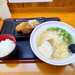 いのよし - 2024年10月　塩ラーメンＣセット（980円）