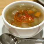 洋食 おがた - セットのスープ