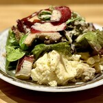 洋食 おがた - セットのサラダ