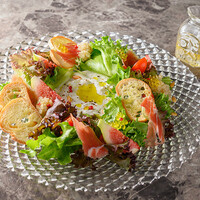 KIYO's Salad With Stracciatella and Raw Ham