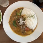 カフェトリコ - ココナッツキーマカレー