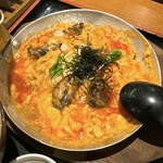 バラ焼き専門店炭火焼鳥わだち - 親子とじ