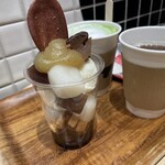 トラヤあんスタンド 新宿店 - あんパフェ（和栗）