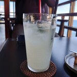 古民家喫茶＆レンタルスペース 岡見 - すだちサイダー( *´艸｀)