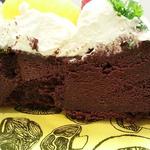 ジャンルプラン - クラシックショコラをカットしたところ♪