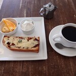 さくらCafe - 料理写真:メニューの中から一番面白そうな

●本日のコーヒー　450円
（日替わりモーニング付き）

を注文してみた
