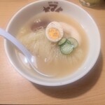 焼肉・冷麺ヤマト - 冷麺別辛の普通盛り
