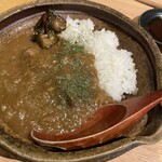 肉魚地酒 やすおか - 牛すじ出汁カレー