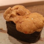 鮨 銀座 おのでら - 紫雲丹