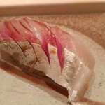 鮨 銀座 おのでら - シマアジ