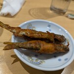 山の仙人 淳  - あまごの唐揚げ