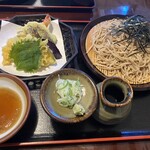 Takeda Soba Furin Chaya - 天ざる大盛り