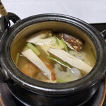 山ばな平八茶屋 - 松茸の土瓶蒸し