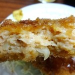 倉井ストアー - メンチ中身