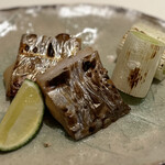 鮨 みずかみ  - 太刀魚　味噌焼き