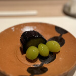 鮨 みずかみ  - 揚げなす、揚げ銀杏