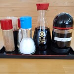 愛南 市場食堂 - 卓上調味料