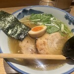 AFURI 恵比寿 - ゆず塩ラーメン、鶏油普通
