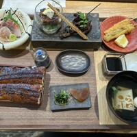 那古野 しば福や 名駅店 - うなぎづくし(7,500円)