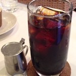 アザミ - 食後のアイスコーヒー