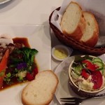 アザミ - 豚バラ軟骨のボルドレーズ　セットで880円