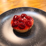 Cafe Sofia - 料理写真:「ラズベリーとカスタードクリーム」