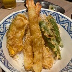札幌かすそばtoてんぷら風土 - エビ天丼