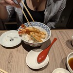 札幌かすそばtoてんぷら風土 - サービスショット