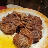Re Wharf - USプライムTボーンステーキ(２名分) 23000円かなりな量がありました、大満足
