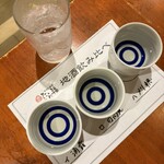 いろり酒場 たら福 - 地酒飲み比べセット