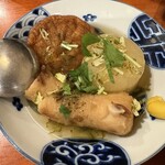 いろり酒場 たら福 - おでん3種盛り