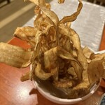 いろり酒場 たら福 文横店 - ごぼう揚げ