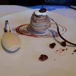 アロマティコ - デザートのモンブラン